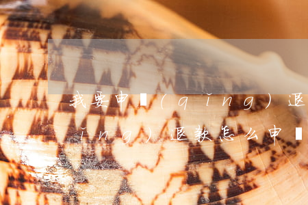 我要申請(qǐng)退款怎么退(申請(qǐng)退款怎么申請(qǐng))