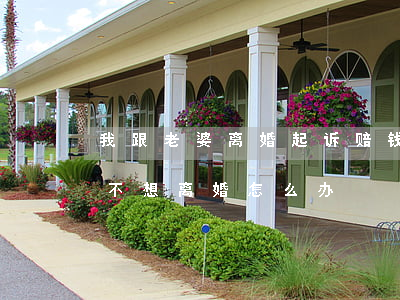 我跟老婆离婚起诉赔钱(老婆要起诉我离婚我不想离婚怎么办)