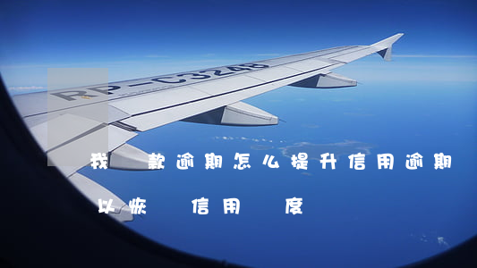 我還款逾期怎么提升信用(逾期還清后怎樣可以恢復信用額度)