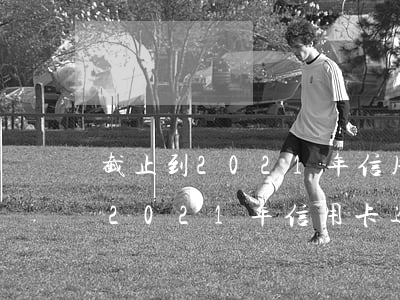 截止到2021年信用卡逾期總額-截止到2021年信用卡逾期總額是多少