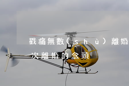戳痛無數(shù)離婚人(無數(shù)次離婚的念頭)