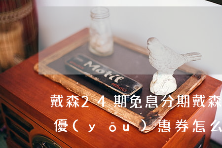 戴森24期免息分期(戴森官網(wǎng)優(yōu)惠券怎么領(lǐng))