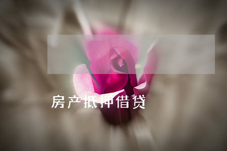 房产抵押借贷