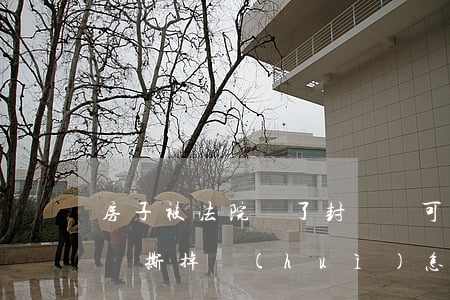房子被法院貼了封條還可以租嗎(房子貼了封條撕掉會(huì)怎樣)