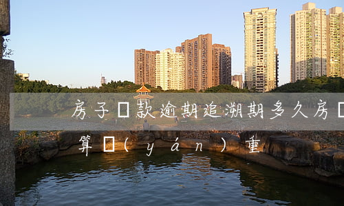 房子貸款逾期追溯期多久(房貸一般逾期多久算嚴(yán)重)