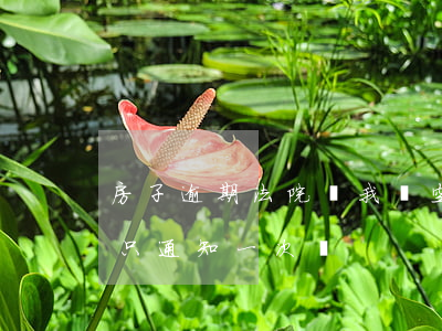 房子逾期法院讓我騰空房子-法院騰空房子只通知一次嗎