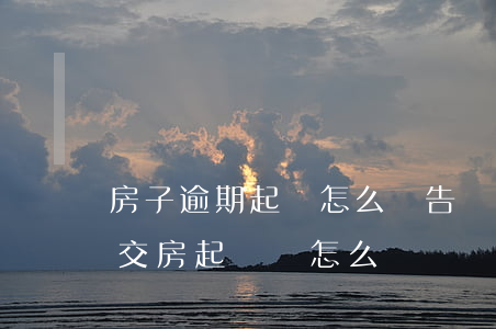 房子逾期起訴怎么寫(告開發(fā)商逾期交房起訴書怎么寫)