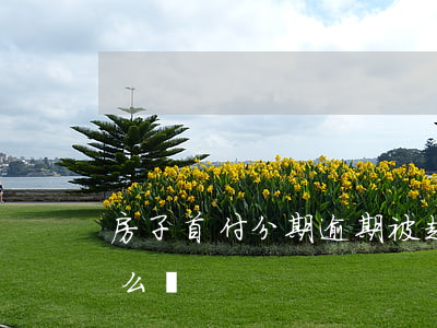 房子首付分期逾期被起訴(首付分期違約了怎么辦)