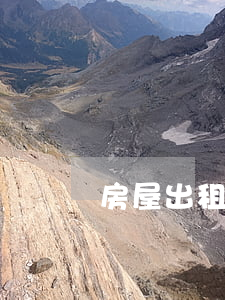 房屋出租怎么寫(本人有房屋出租怎么寫)