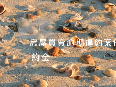 房屋買賣逾期違約案例(房屋買賣合同逾期違約金)