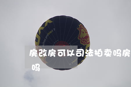 房改房可以司法拍卖吗(房改房可以司法拍卖吗)