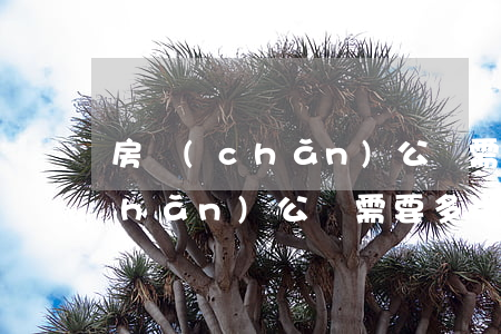 房產(chǎn)公證需要多少錢(房產(chǎn)公證需要多少錢)