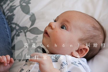 房產(chǎn)糾紛打官司得多久(房子糾紛打官司要多久)