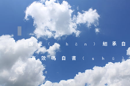 房產(chǎn)繼承自書(shū)遺囑有效嗎(自書(shū)遺囑交給繼承人可以嗎)
