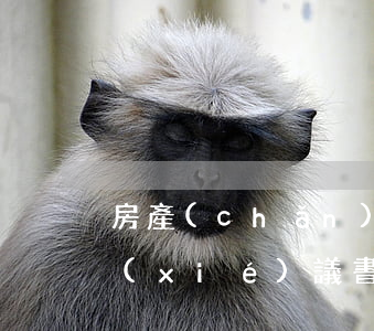 房產(chǎn)贈(zèng)與繼承協(xié)議書怎么寫(房產(chǎn)贈(zèng)與協(xié)議書模板)