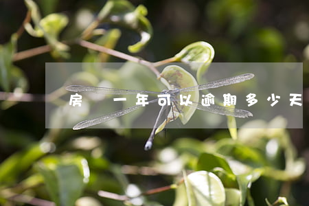 房貸一年可以逾期多少天(房貸能逾期幾天)
