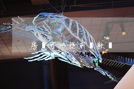 房貸可以提前還款嗎