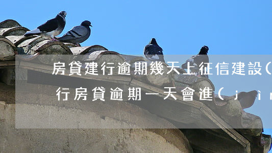 房貸建行逾期幾天上征信(建設(shè)銀行房貸逾期一天會進(jìn)入征信系統(tǒng)嗎)