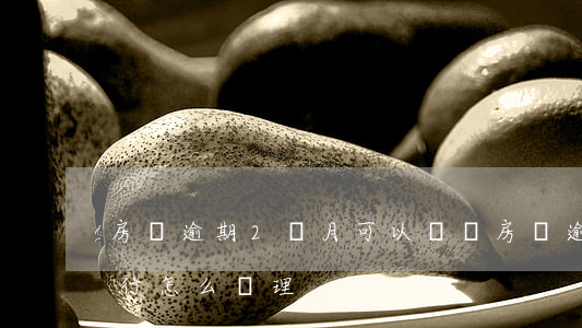房貸逾期2個月可以賣嗎(房貸逾期2個月銀行怎么處理)