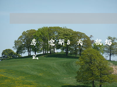 房貸逾期8天會被起訴嗎(房貸逾期8天會怎么樣)