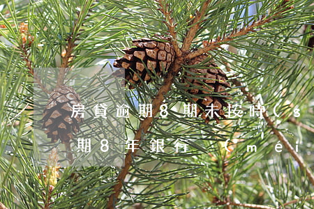 房貸逾期8期未按時(shí)還款(貸款逾期8年銀行沒(méi)催)