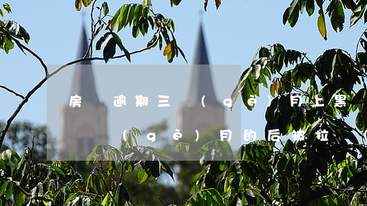 房貸逾期三個(gè)月上黑戶嗎(房貸逾期兩個(gè)月的后被拉進(jìn)黑名單怎么辦)