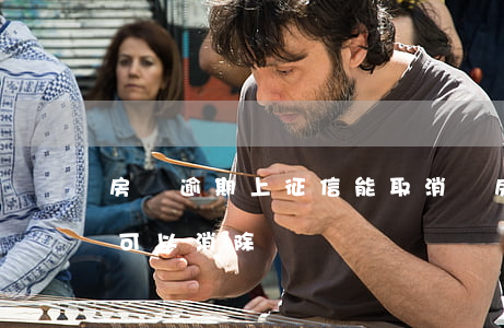 房貸逾期上征信能取消嗎(房貸逾期影響征信 可以消除嗎)