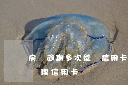 房貸逾期多次能辦信用卡嗎(有房貸逾期可以辦理信用卡嗎)