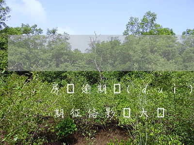 房貸逾期對(duì)征信有影響嗎(房貸逾期征信影響大嗎)