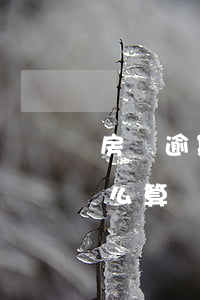 房貸逾期滯納金計算公式(房貸逾期滯納金怎么算)