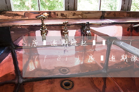 房貸逾期被起訴協(xié)商撤訴訴訟費(fèi)(房貸逾期撤訴后律師費(fèi))