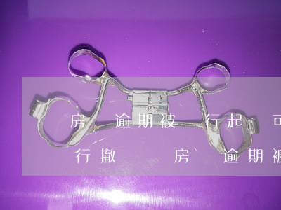房貸逾期被銀行起訴,可以協(xié)商銀行撤訴嗎（房貸逾期被銀行起訴6）