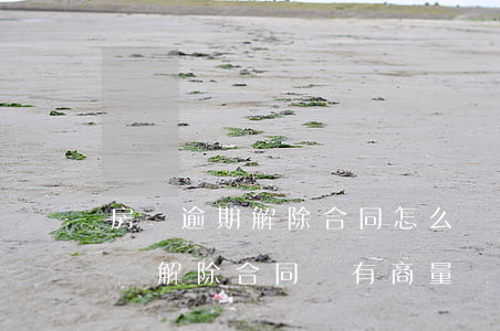 房貸逾期解除合同怎么辦(房貸逾期了,銀行起訴解除合同,還有商量嗎)