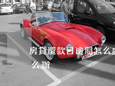 房貸還款日逾期怎么處理(房貸還款逾期了怎么辦)