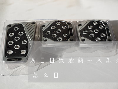 房貸還款逾期一天怎么還(房貸還款逾期一天怎么還)