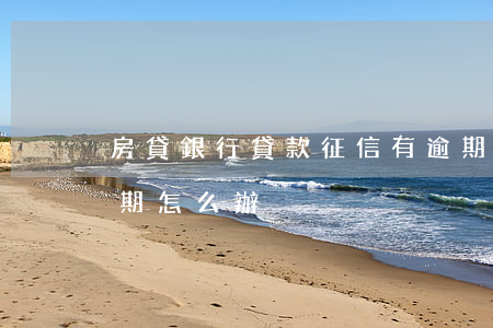 房貸銀行貸款征信有逾期(買房貸款征信有逾期怎么辦)