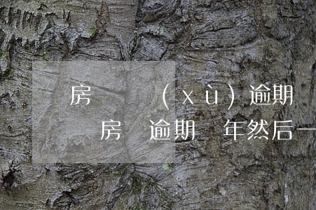 房貸陸續(xù)逾期兩年嚴(yán)重嗎(房貸逾期兩年然后一次性還上逾期金額)