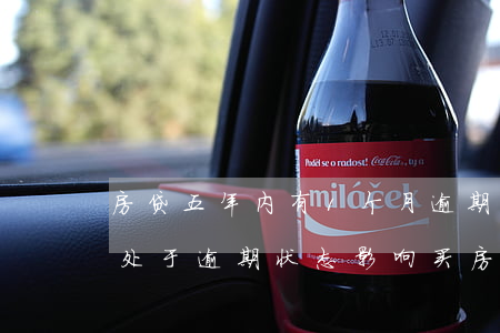 房贷五年内有1个月逾期(最近五年有一个月处于逾期状态影响买房贷款吗)