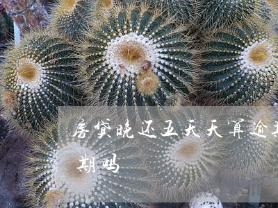 房贷晚还五天天算逾期吗(房贷晚还三天算逾期吗)