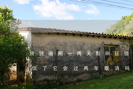 房贷逾期一两天影响征信(房贷逾期两天上征信了,它会过两年取消吗?)