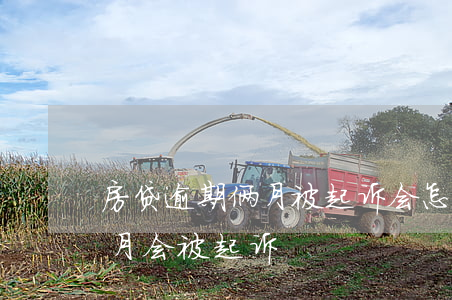 房贷逾期俩月被起诉会怎样-房贷逾期几个月会被起诉