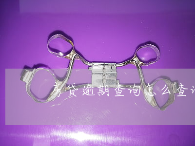 房贷逾期查询 怎么查询房贷有没有逾期