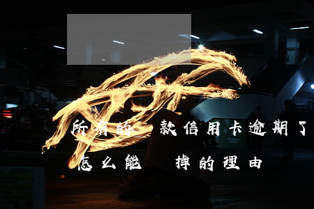 所有的貸款信用卡逾期了怎么辦（信用卡逾期怎么能賴掉的理由）
