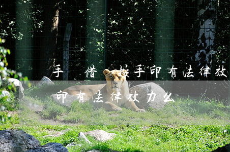 手寫借條按手印有法律效力么(手寫借條按手印有法律效力么)