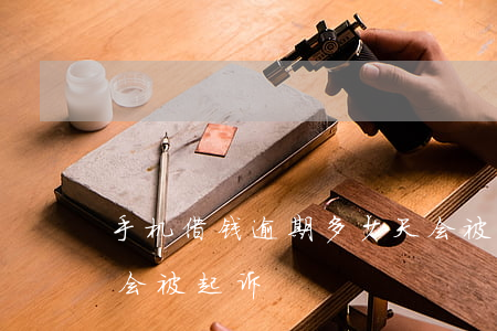 手机借钱逾期多少天会被起诉(借钱逾期多久会被起诉)