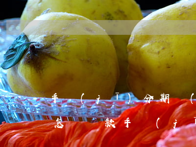 手機(jī)分期產(chǎn)生逾期該怎樣還款(手機(jī)分期逾期怎么還款)