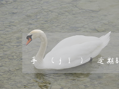 手機(jī)貸逾期8天-貸款逾期八天
