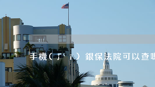 手機(jī)銀保法院可以查嗎