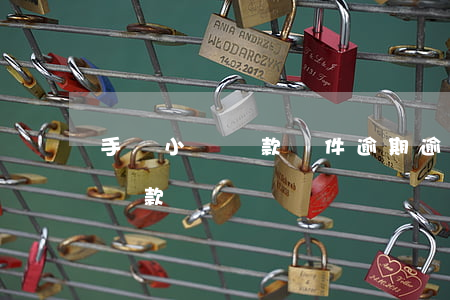 手機小額貸款軟件逾期(逾期中哪些平臺可以貸款)