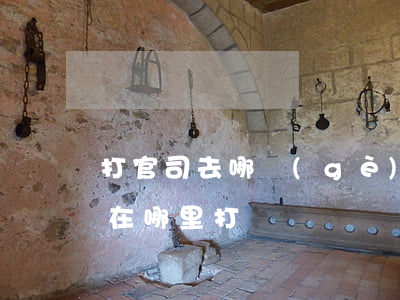 打官司去哪個(gè)法院都可以嗎(打官司在哪里打)